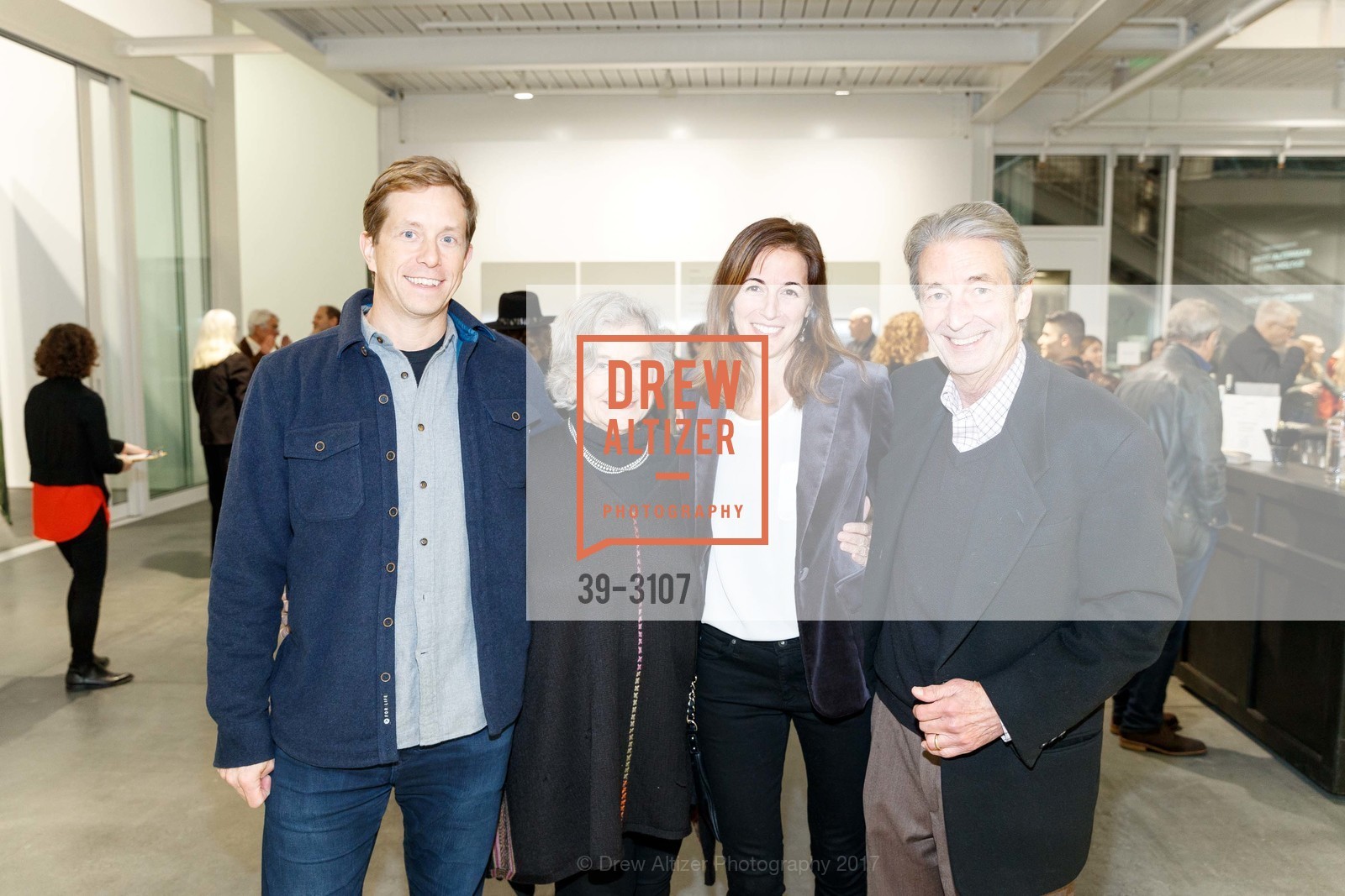 Parker Hobson, Sandra Hobson, Joanna Hobson, Charles Hobson, SFAI Fort Mason Opening Spectacle, Pier 2. 2 Marina Blvd, November 10th, 2017, Photo #39-3107 Parker Hobson, Sandra Hobson, Joanna Hobson, Charles Hobson, Photo #39-3107