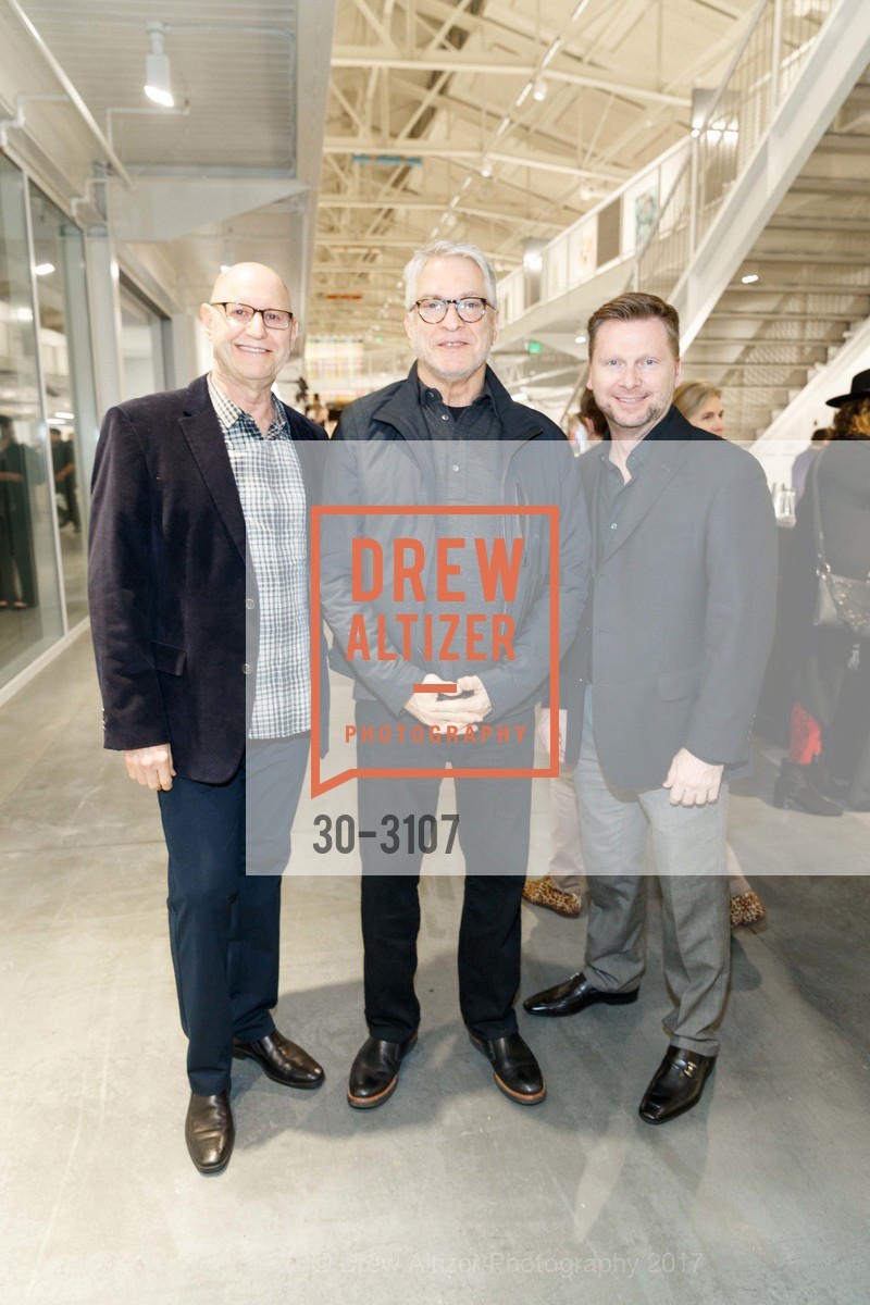 Stephen Spector, Robert Ripps, Don Scott Carpenter, SFAI Fort Mason Opening Spectacle, Pier 2. 2 Marina Blvd, November 10th, 2017, Photo #30-3107 Stephen Spector, Robert Ripps, Don Scott Carpenter, Photo #30-3107