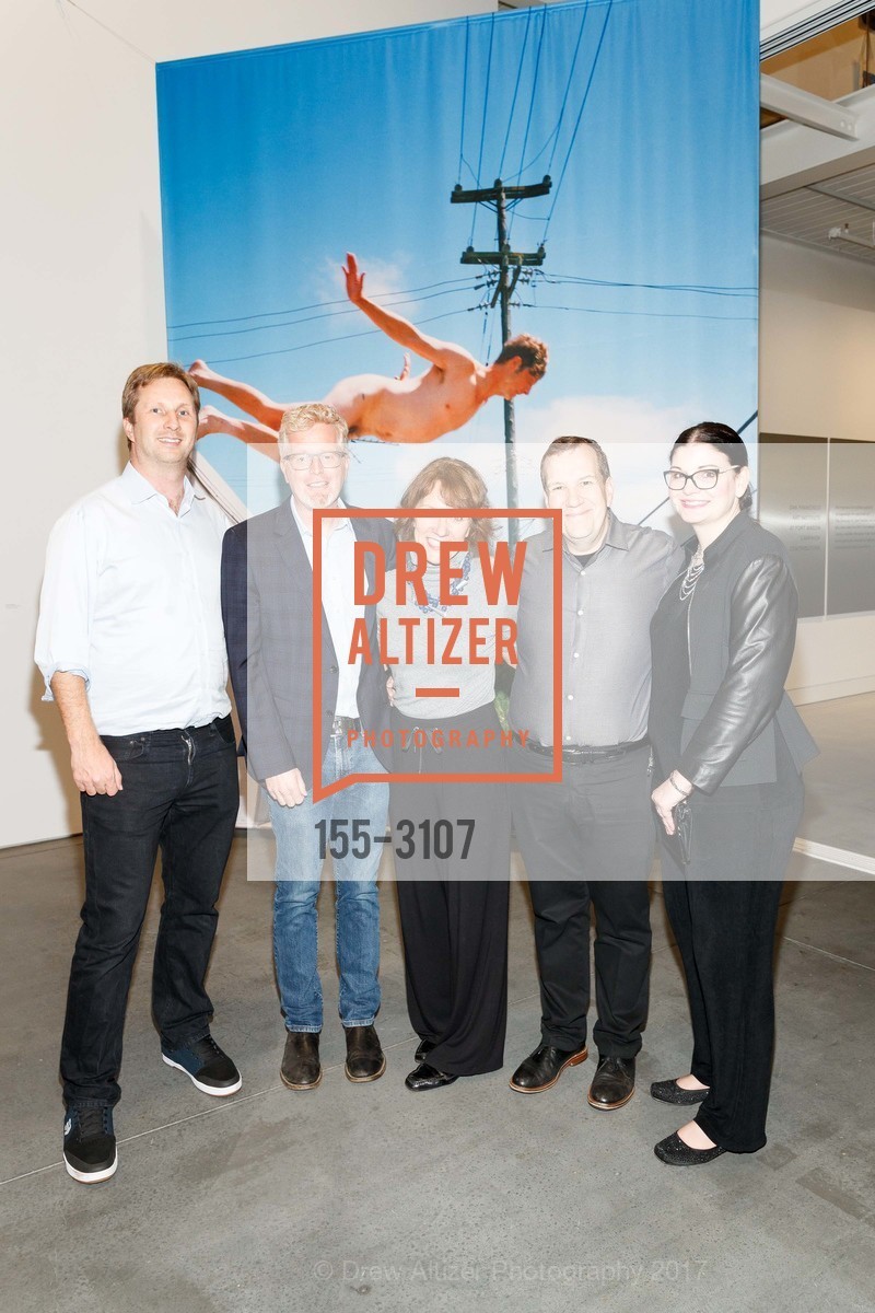 Nick Kinzie, Rich Hillis, Lee Gregory, Pat Nester, Jennifer Wiskus, SFAI Fort Mason Opening Spectacle, Pier 2. 2 Marina Blvd, November 10th, 2017, Photo #155-3107 Nick Kinzie, Rich Hillis, Lee Gregory, Pat Nester, Jennifer Wiskus, Photo #155-3107