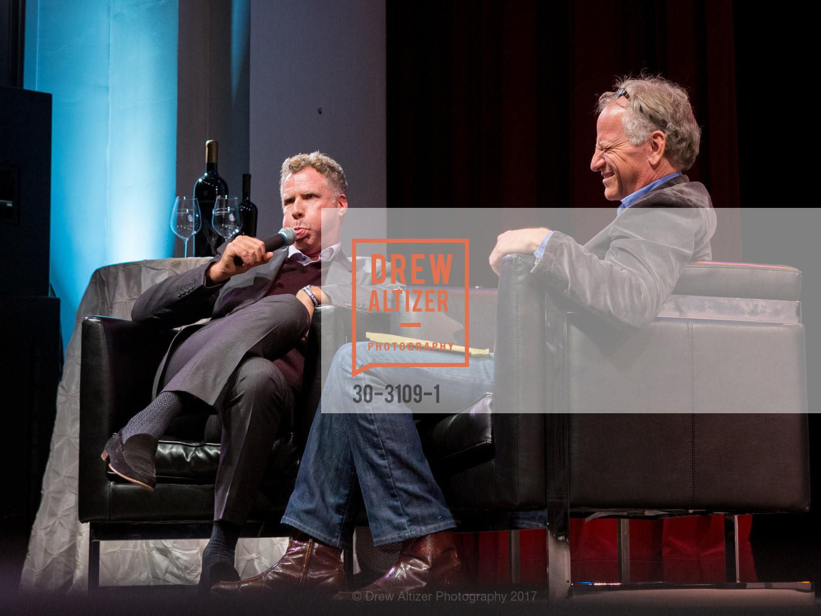 Will Ferrell, Andrew Steele, Napa Valley Film Festival 2017 Tribute to WILL FERRELL, Lincoln Theater. 100 California Drive, November 10th, 2017, Photo #30-3109-1 Will Ferrell, Andrew Steele, Photo #30-3109-1