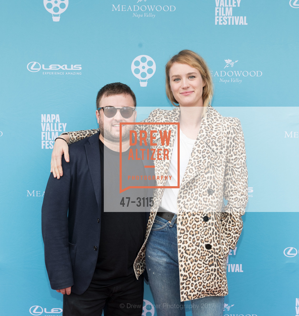 Haley Joel Osment, Mackenzie Davis, IZZY GETS THE FUCK ACROSS TOWN Screening at Napa Valley Film Festival 2017, JaM Cellars Ballroom at the Napa Valley Opera House. 1030 Main Street, November 11th, 2017, Photo #47-3115 Haley Joel Osment, Mackenzie Davis, Photo #47-3115