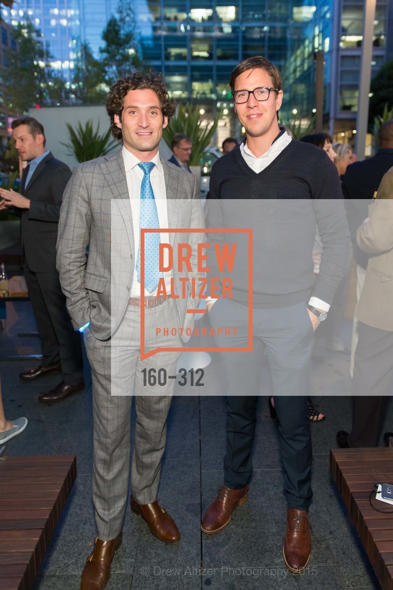 Justin Fichelson, Ross Warren, Gucci & Vogue Dinner, Foundry III. Foundry III, . 505 Howard Street, September 24th, 2015, Photo #160-312 Justin Fichelson, Ross Warren, Photo #160-312