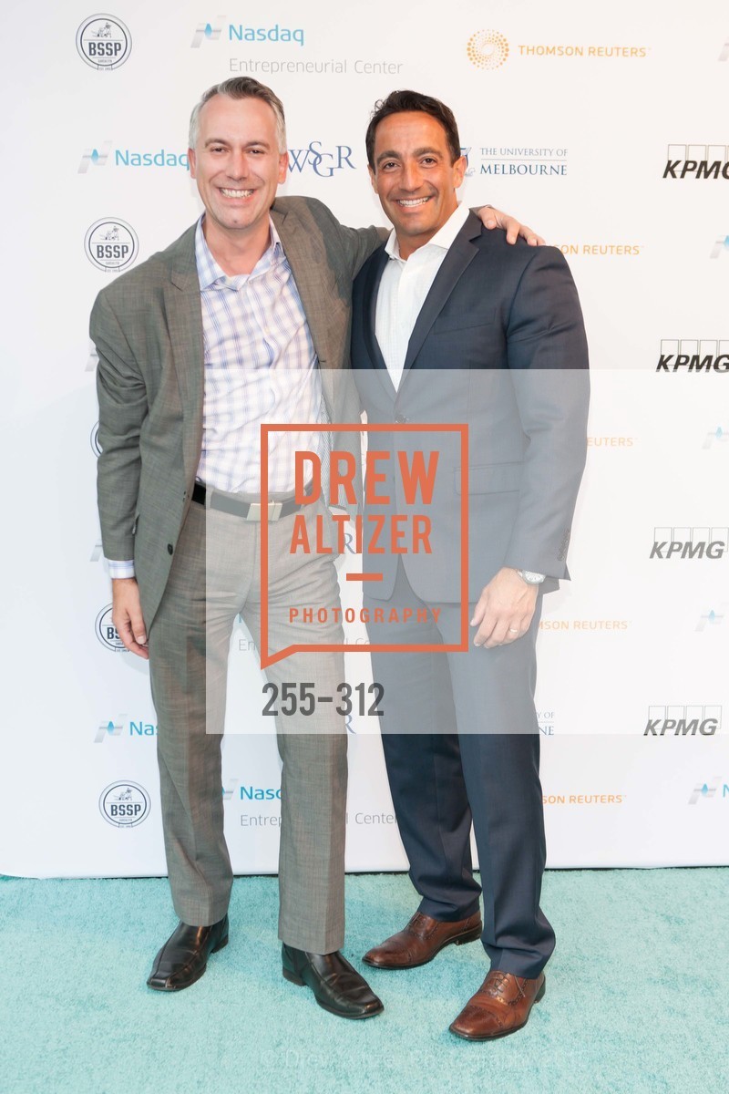 Francois Chadwick, Salvatore Melilli, Gucci & Vogue Dinner, Foundry III. Foundry III, . 505 Howard Street, September 24th, 2015, Photo #255-312 Francois Chadwick, Salvatore Melilli, Photo #255-312