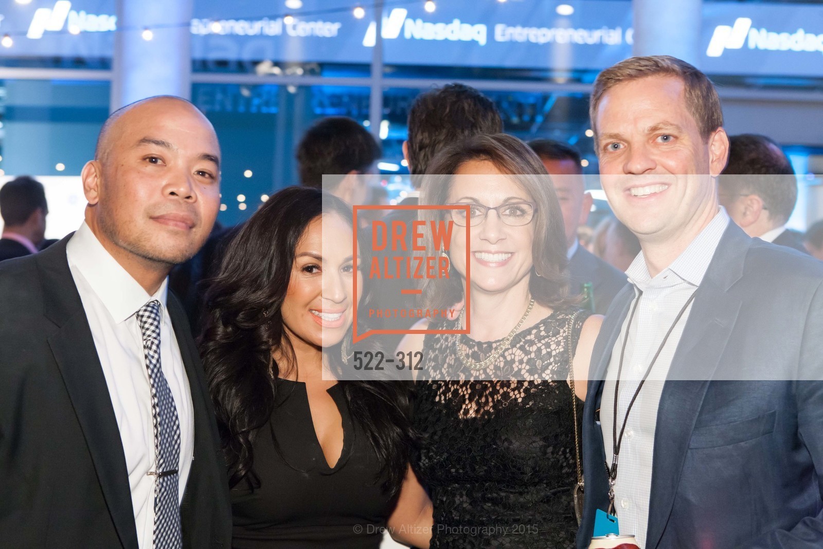 Brian Castillo, Evelyn Burgos, Marianne Balzrich, Nelson Griggs, Gucci & Vogue Dinner, Foundry III. Foundry III, . 505 Howard Street, September 24th, 2015, Photo #522-312 Brian Castillo, Evelyn Burgos, Marianne Balzrich, Nelson Griggs, Photo #522-312