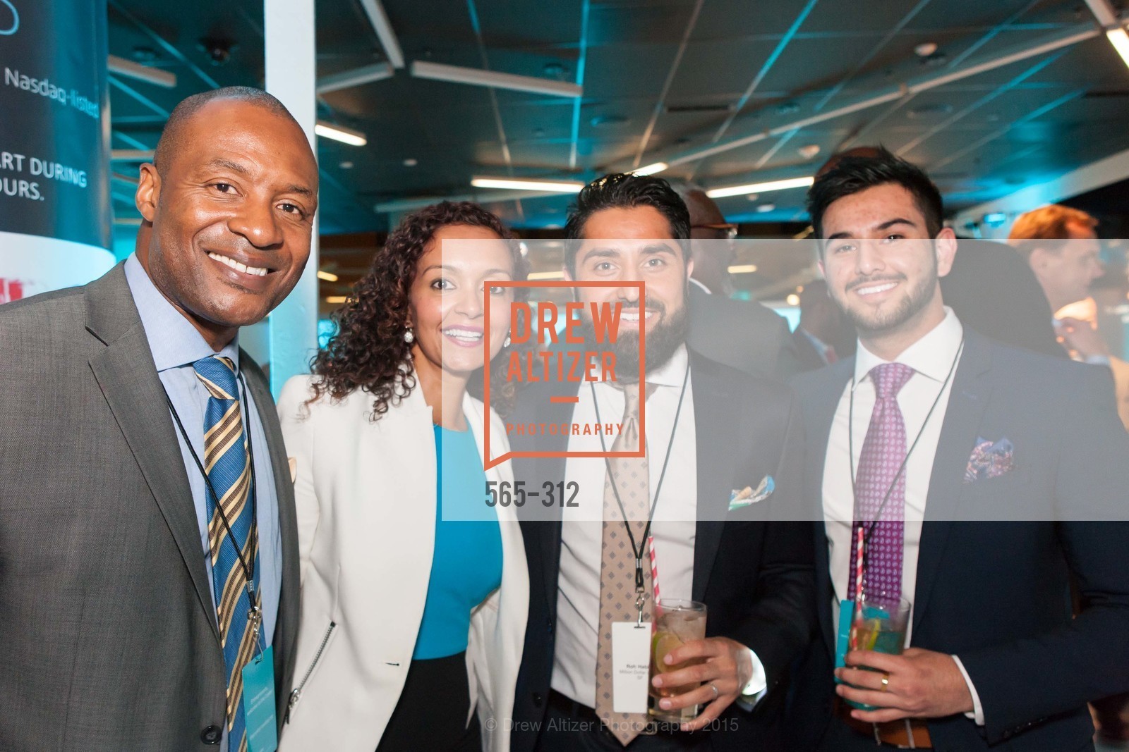 Neble Boston, Rachita Sinha, Roh Habibi, Obeid Habibi, Nasdaq 25th Anniversary, Foundry III. 505 Howard Street, September 24th, 2015,Drew Altizer, Drew Altizer Photography, full-service agency, private events, San Francisco photographer, photographer california