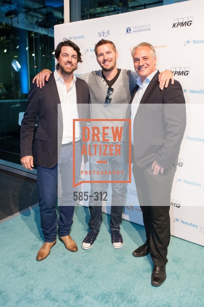 Ludovic Ulrich, Quint Nelson, Julien Uhlig, Nasdaq 25th Anniversary, Foundry III. 505 Howard Street, September 24th, 2015,Drew Altizer, Drew Altizer Photography, full-service agency, private events, San Francisco photographer, photographer california