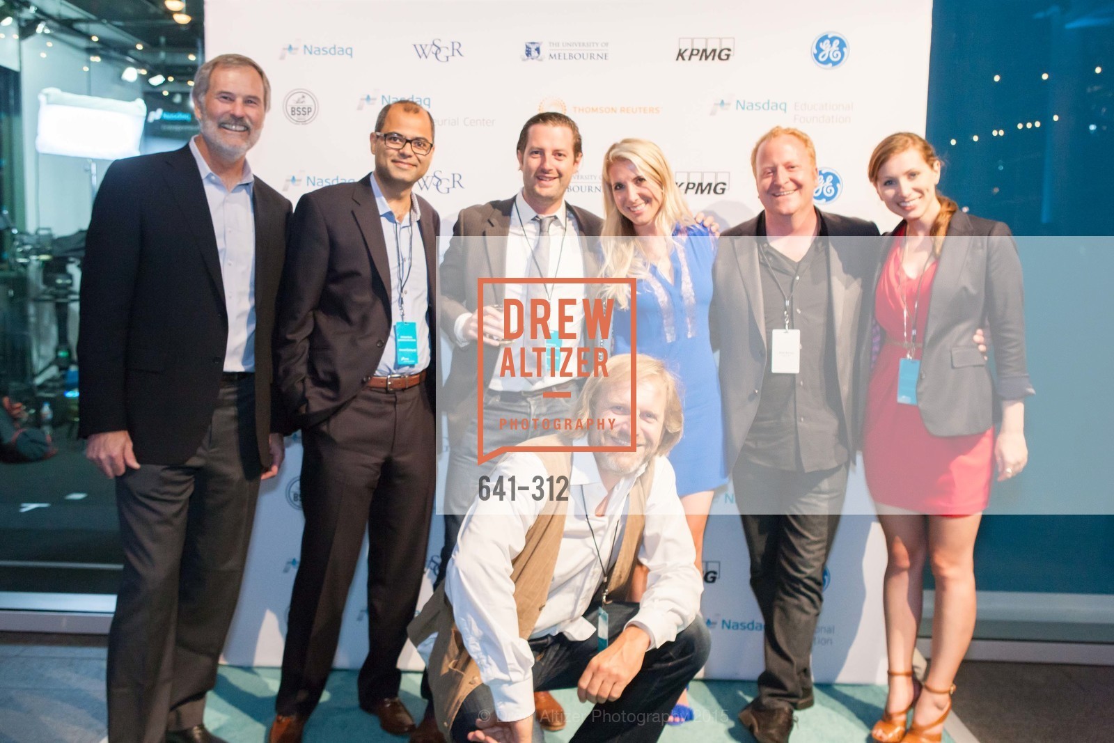 Asif Alam, Michael Bartels, Samantha Hartwell, Nasdaq 25th Anniversary, Foundry III. 505 Howard Street, September 24th, 2015,Drew Altizer, Drew Altizer Photography, full-service agency, private events, San Francisco photographer, photographer california