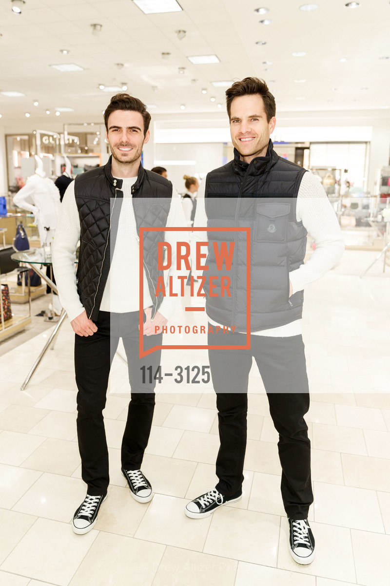 David Kait, Matt Watts, MAKE SOME NOISE hosted by NEIMAN MARCUS PALO ALTO and VH1 Save the Music and sponsored by AMEX, Neiman Marcus Palo Alto. 400 Stanford Shopping Center, November 14th, 2017, Photo #114-3125 David Kait, Matt Watts, Photo #114-3125