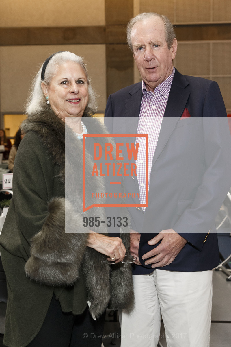 Cici Holbrook, Peter Holbrook, The Salvation Army Holiday Luncheon 2017, The Salvation Army Kroc Center. 240 Turk St., San Francisco, CA 94102, November 15th, 2017, Photo #985-3133 Cici Holbrook, Peter Holbrook, Photo #985-3133