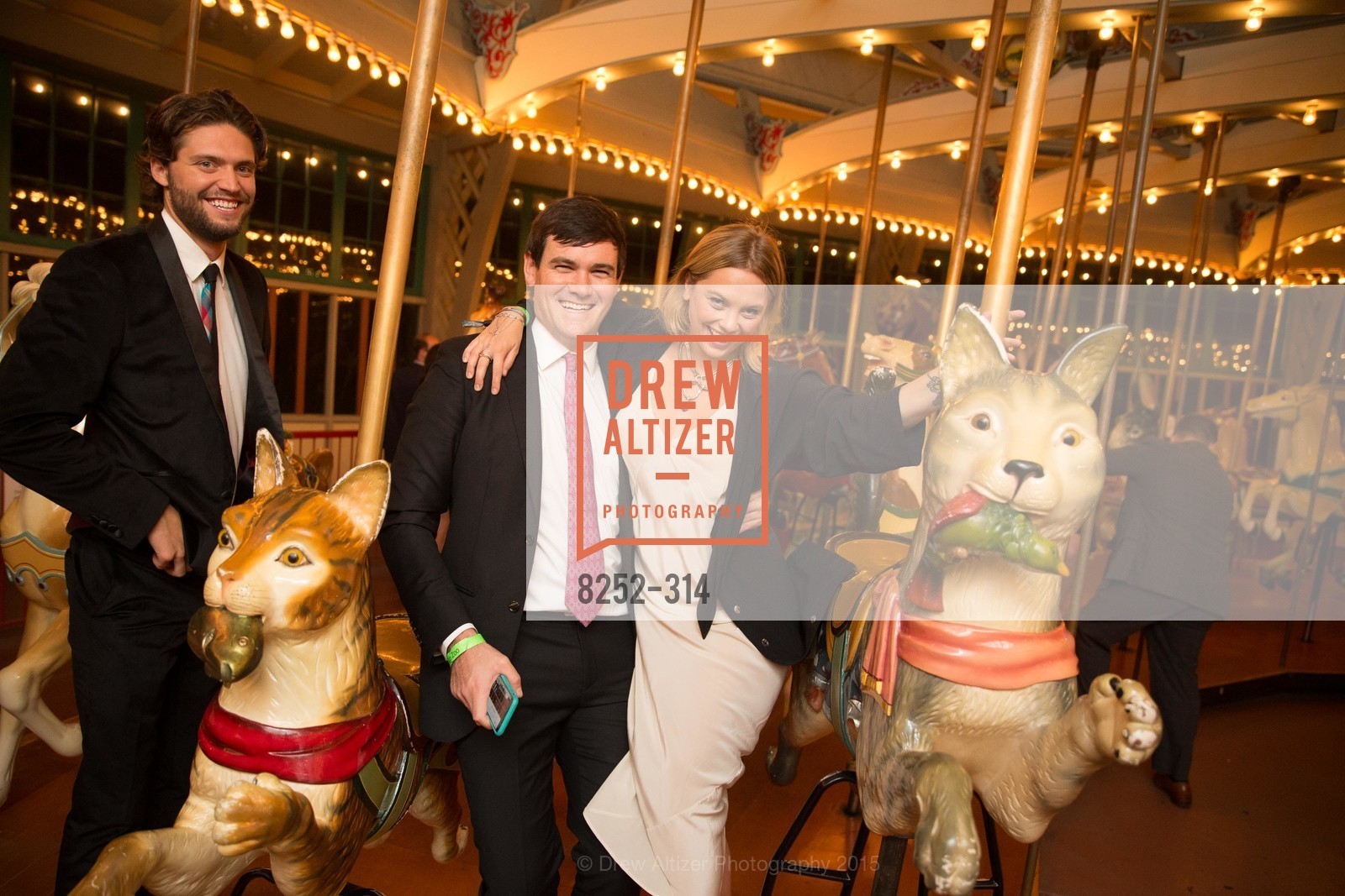 Todd Hartman, John O'Connor, Natalia Mitchell, Gucci & Vogue Dinner, San Francisco Zoo. San Francisco Zoo, September 25th, 2015, Photo #8252-314 Todd Hartman, John O'Connor, Natalia Mitchell, Photo #8252-314