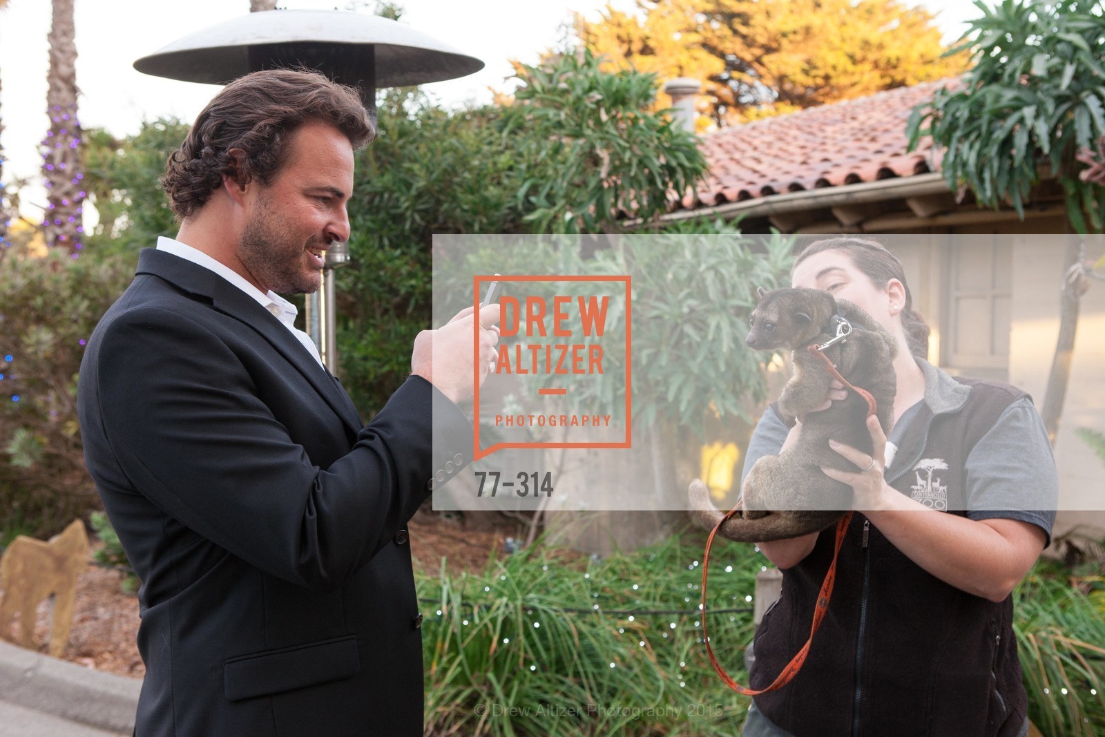 Mark Melnyk, Amy Goodwin, San Francisco Zoo Fur Ball, San Francisco Zoo, September 25th, 2015