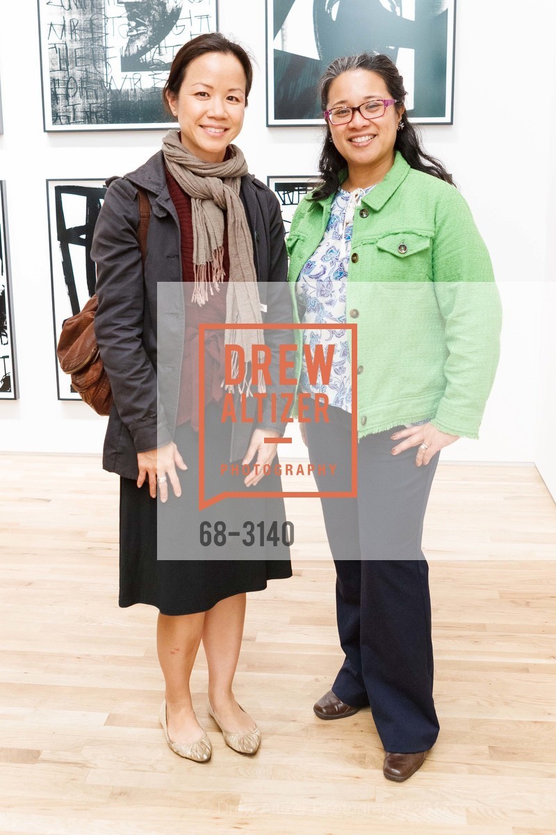 Amy Hsieh, Mary Gloner, Pace Palo Alto Opening Reception: Adam Pendleton, Which We Can, Pace Palo Alto. 229 Hamilton Avenue Palo Alto CA 94301, November 16th, 2017, Photo #68-3140 Amy Hsieh, Mary Gloner, Photo #68-3140