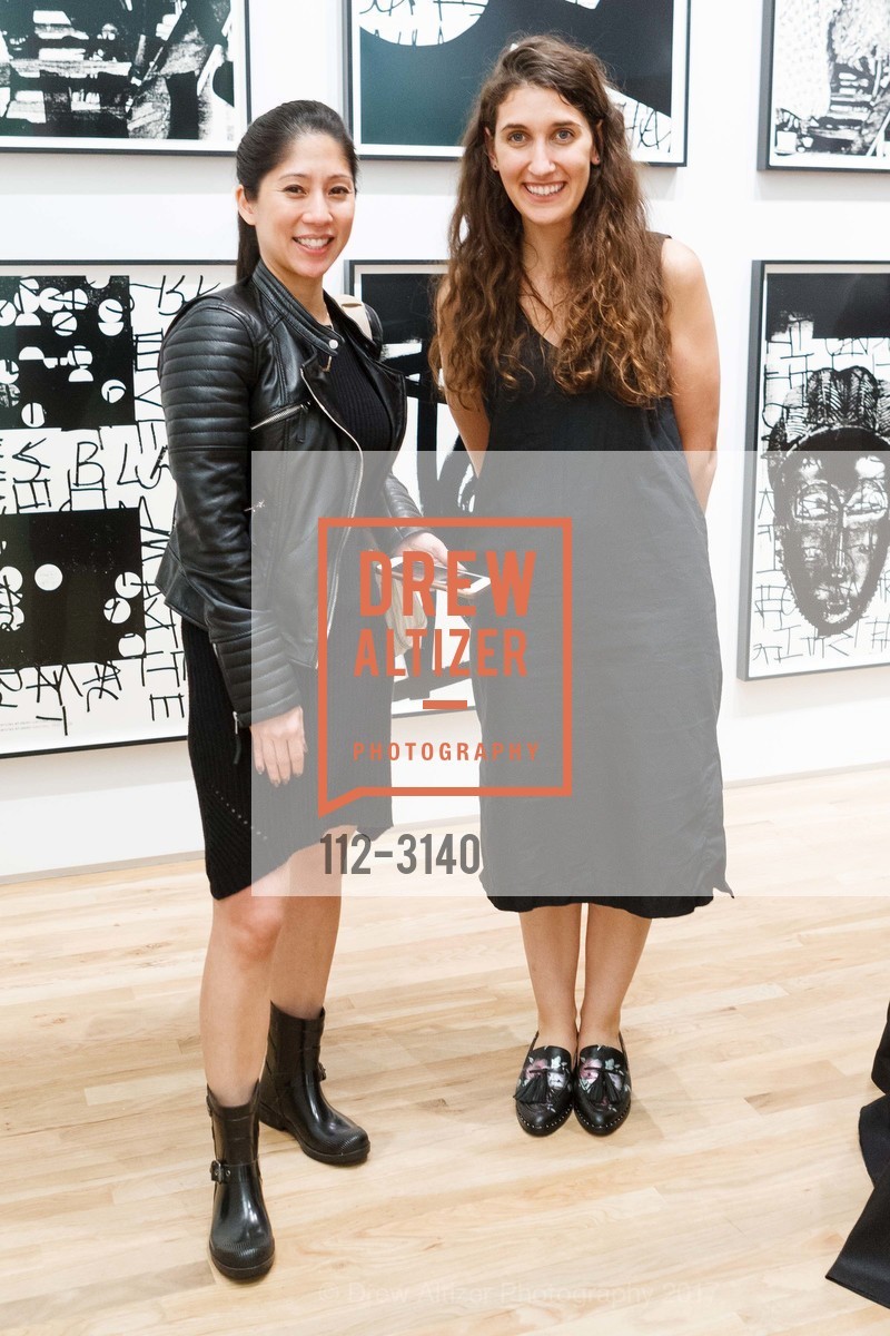 Tammy Le, Taylor Stephens, Pace Palo Alto Opening Reception: Adam Pendleton, Which We Can, Pace Palo Alto. 229 Hamilton Avenue Palo Alto CA 94301, November 16th, 2017, Photo #112-3140 Tammy Le, Taylor Stephens, Photo #112-3140