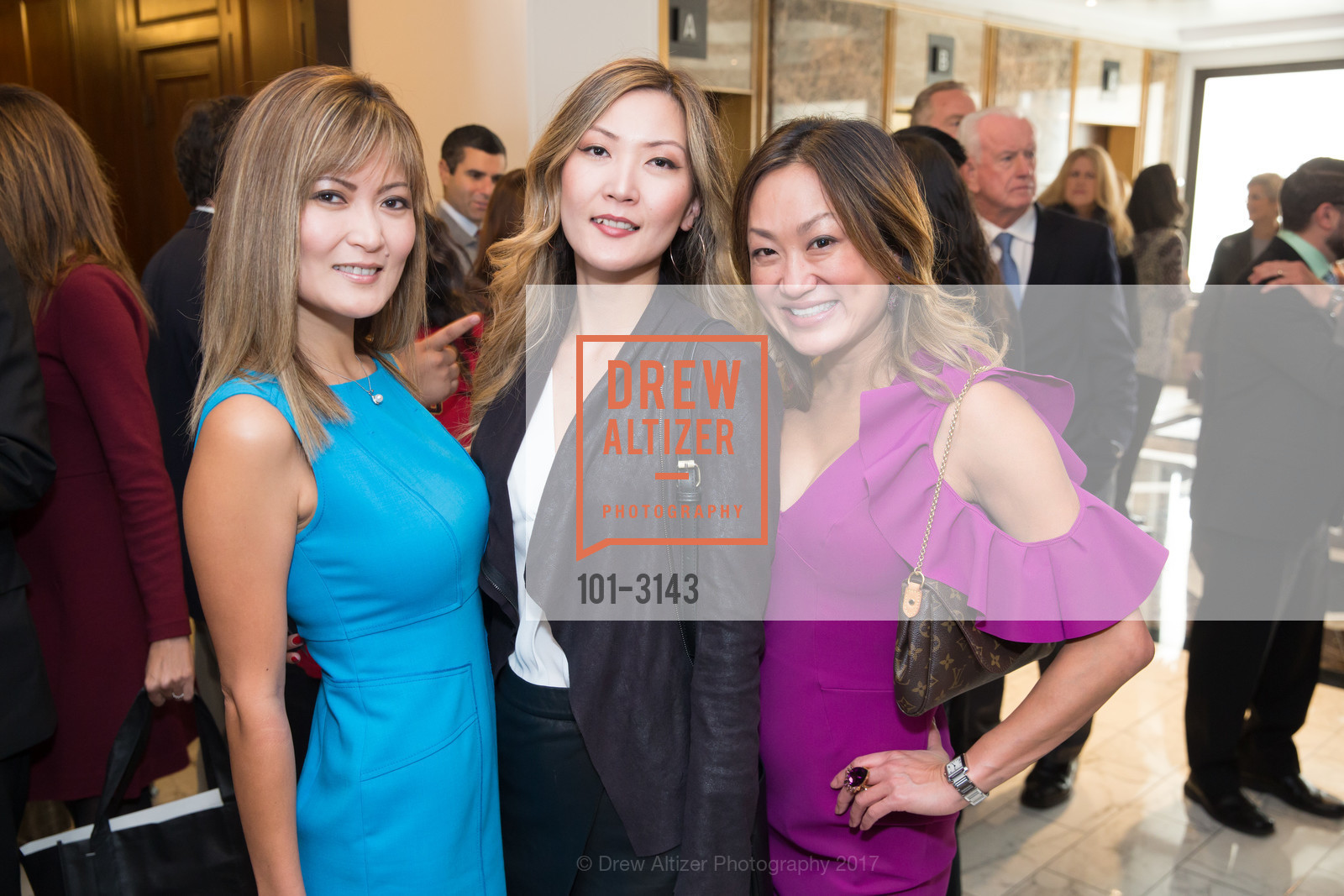 Culo Batsuh, Anka Batsuh, Lucy Wu, Bay Scholars Thanksgiving Luncheon 2017, Julia Morgan Ballroom, November 17th, 2017, Photo #101-3143 Culo Batsuh, Anka Batsuh, Lucy Wu, Photo #101-3143