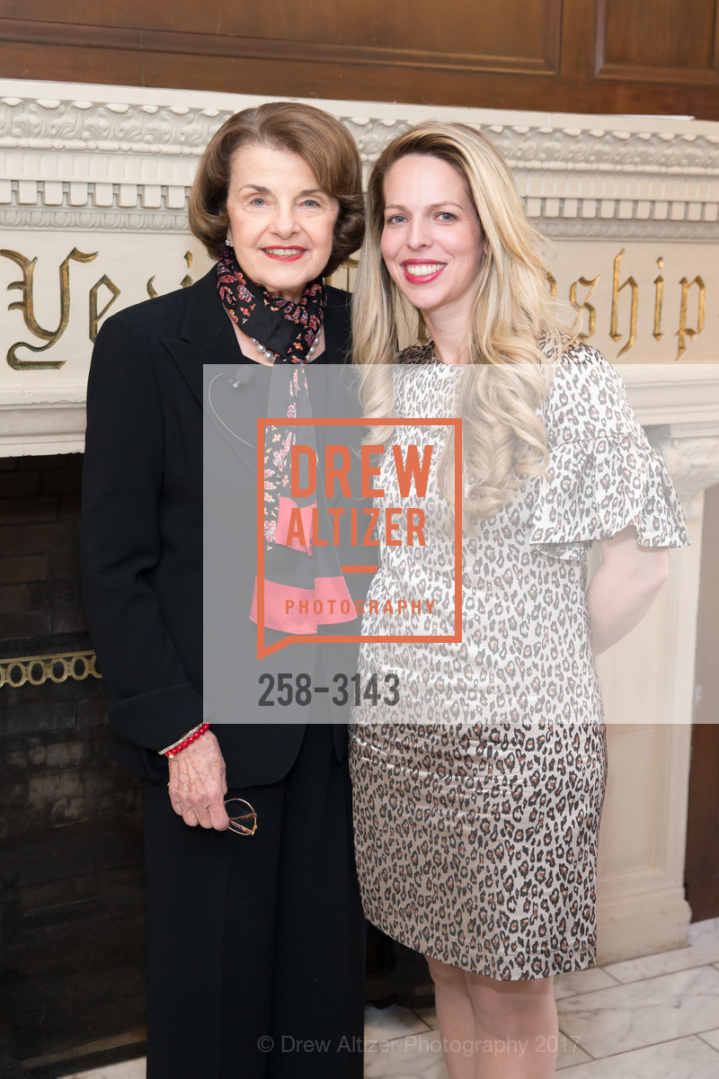 Dianne Feinstein, Caitlin Kavanagh, Bay Scholars Thanksgiving Luncheon 2017, Julia Morgan Ballroom, November 17th, 2017, Photo #258-3143 Dianne Feinstein, Caitlin Kavanagh, Photo #258-3143