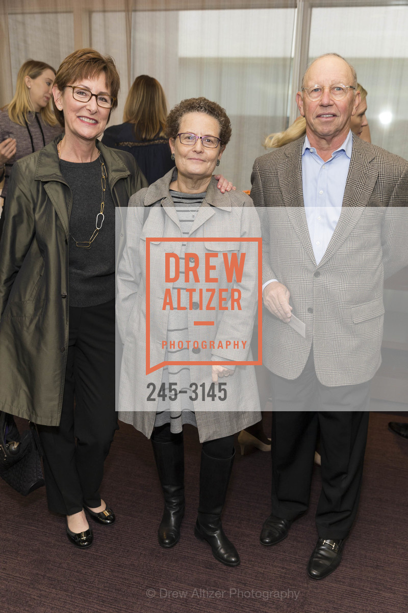 Denise Cohn, Phyliss Rosenberg-Feliciano, Paul "Dino" Dinovitz, Town & Country Magazine Philanthropy Series: San Francisco, St. Regis Hotel, Gallery Room. 123 Third Street, Photo #245-3145 Denise Cohn, Phyliss Rosenberg-Feliciano, Paul "Dino" Dinovitz, Photo #245-3145