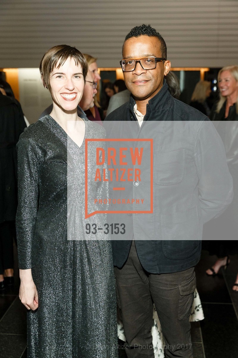 Julia Bryan Wilson, Stephen Best, Rauschenberg Exhibit Preview and Reception at SFMOMA, SFMOMA, November 15th, 2017, Photo #93-3153 Julia Bryan Wilson, Stephen Best, Photo #93-3153