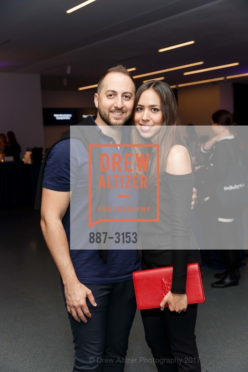 Alex Shelby, Sloan Lehman, Rauschenberg Exhibit Preview and Reception at SFMOMA, SFMOMA, November 15th, 2017, Photo #887-3153 Alex Shelby, Sloan Lehman, Photo #887-3153