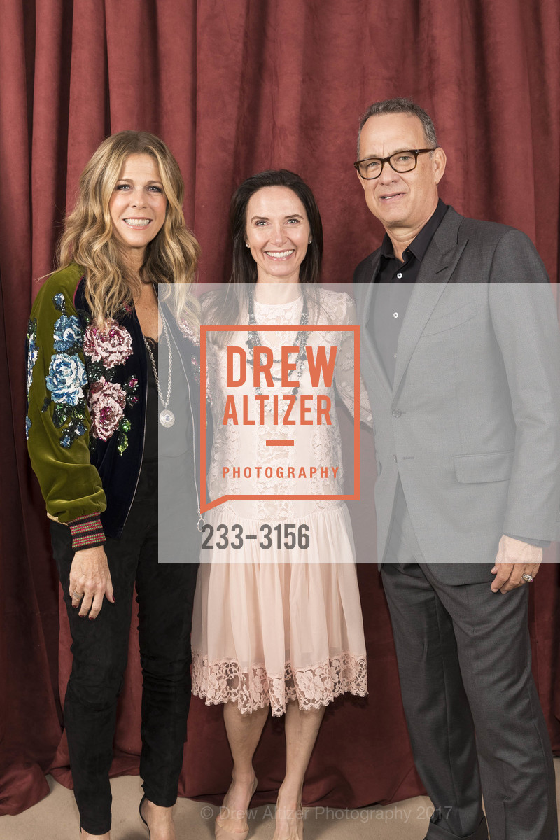 Rita Wilson, Carley Rydberg, Tom Hanks, UNDER ONE UMBRELLA Featuring Rita Wilson and Tom Hanks, Sharon Heights Golf and County Club. 2900 Sand Hill Road, November 17th, 2017, Photo #233-3156 Rita Wilson, Carley Rydberg, Tom Hanks, Photo #233-3156