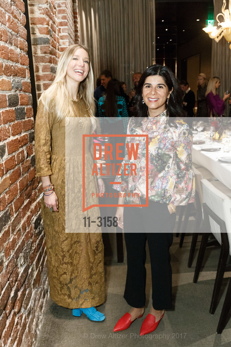 Calgary Avansino, Manizeh Rimer, Manizeh Rimer hosted Luncheon with Farfetch and Nicholas Kirkwood, Quince. 470 Pacific Ave, November 16th, 2017, Photo #11-3158 Calgary Avansino, Manizeh Rimer, Photo #11-3158
