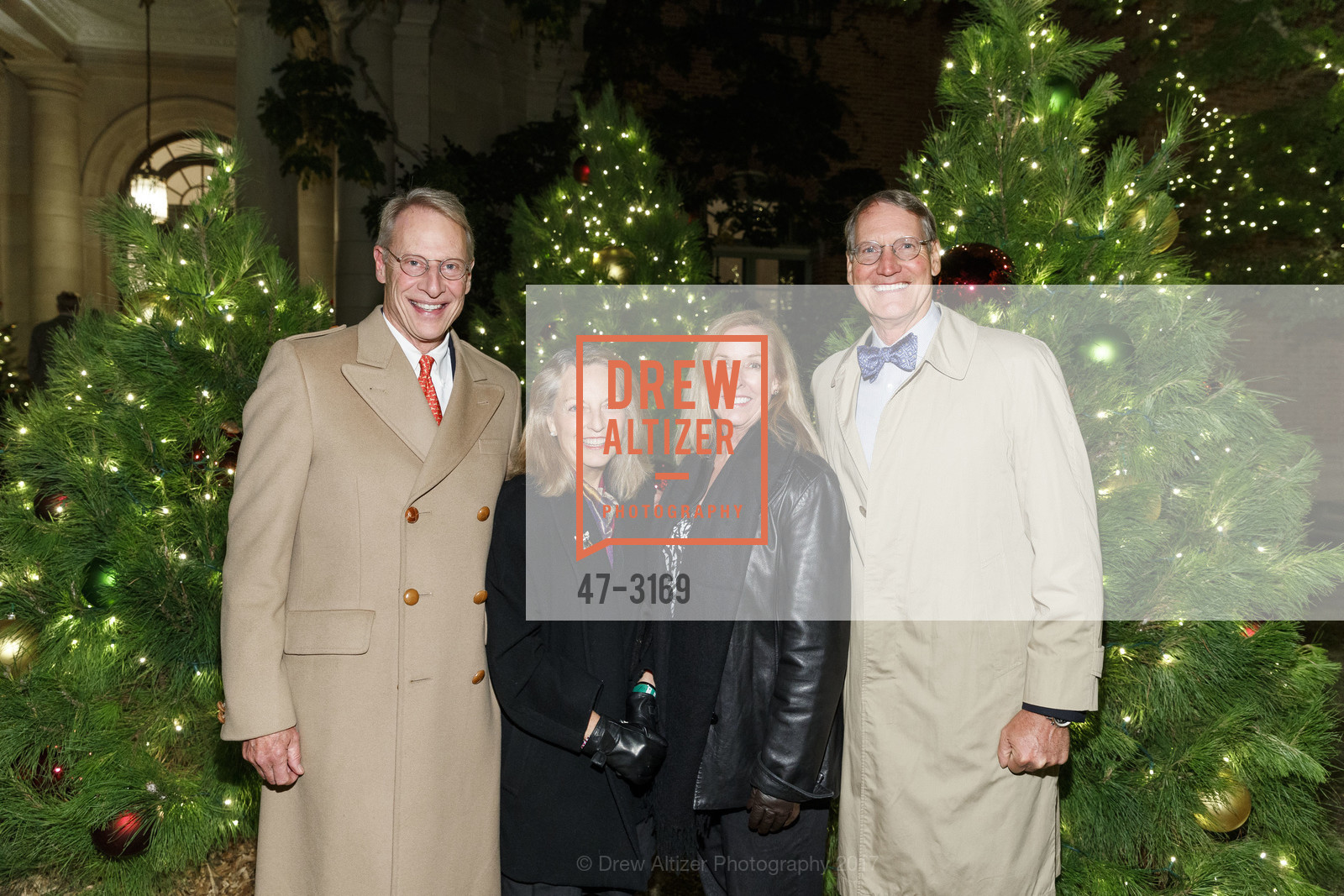 Win Seipp, Barbra Seipp, Denise Carter, Ben Carter, Holidays at Filoli Opening Night Reception 2017, Filoli. 86 Canada Rd, Woodside, CA 94062, November 18th, 2017, Photo #47-3169 Win Seipp, Barbra Seipp, Denise Carter, Ben Carter, Photo #47-3169