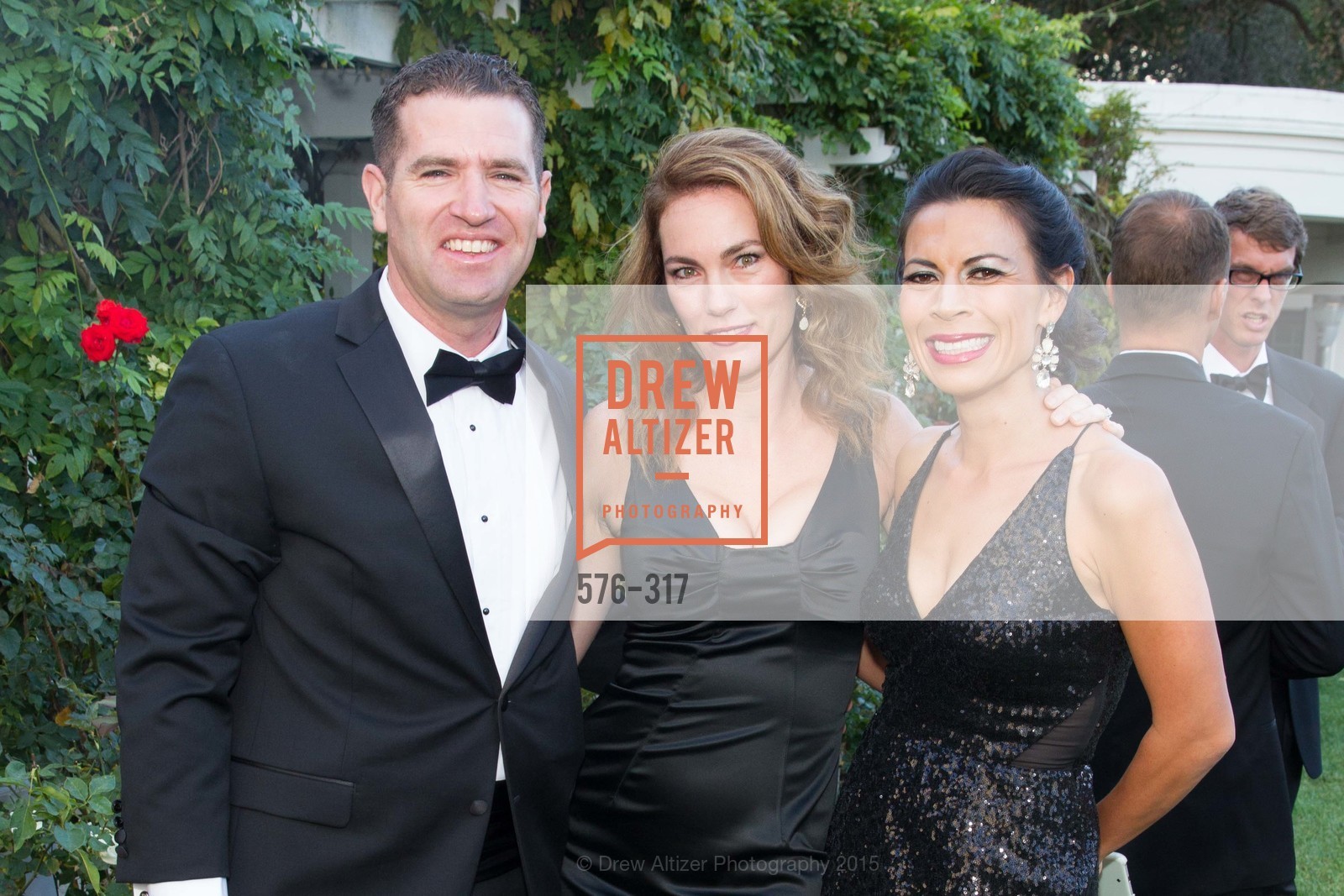 James Haggerty, Dava Del Porto, Jackie Haggerty, Gucci & Vogue Dinner, CuriOdyssey. CuriOdyssey, . 401 El Cerrito Avenue, September 26th, 2015, Photo #576-317 James Haggerty, Dava Del Porto, Jackie Haggerty, Photo #576-317