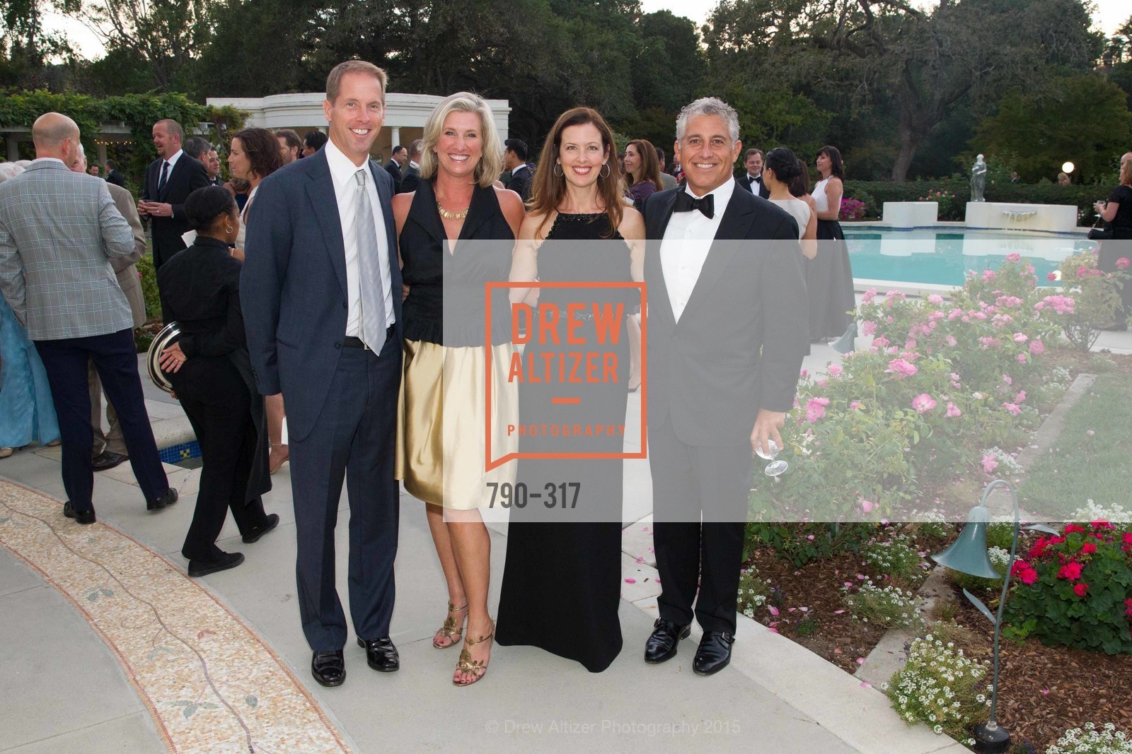 David Bressie, Jennifer Bressie, Cathy Krikorian, Blake Krikorian, CuriOdyssey At Coyote Point 2015 Gala, CuriOdyssey. 401 El Cerrito Avenue, September 26th, 2015,Drew Altizer, Drew Altizer Photography, full-service agency, private events, San Francisco photographer, photographer california