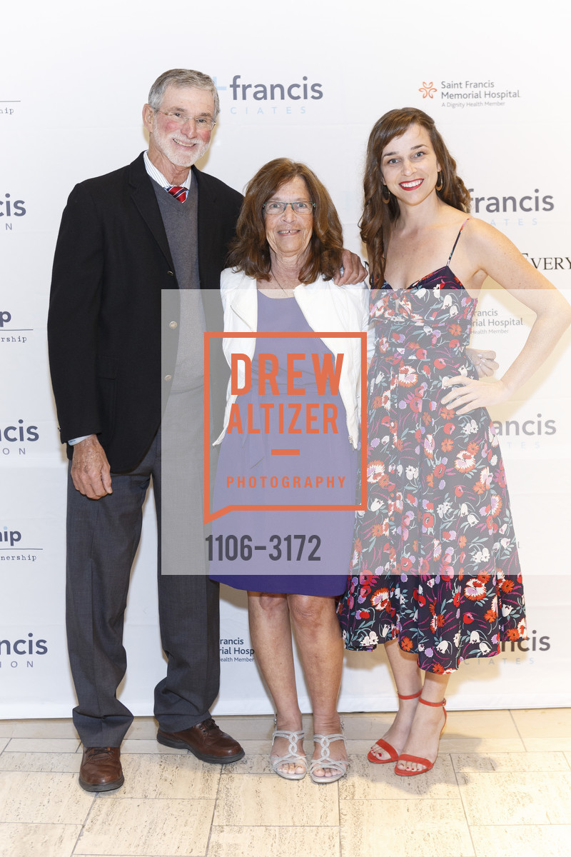 Jon Penberthy, Susan Brahan, Megan Brahan-Penberthy, St. Francis Foundation's White Caps & Night Caps 2017, Benetly Reserve. 301 Battery Street United States, November 18th, 2017, Photo #1106-3172 Jon Penberthy, Susan Brahan, Megan Brahan-Penberthy, Photo #1106-3172