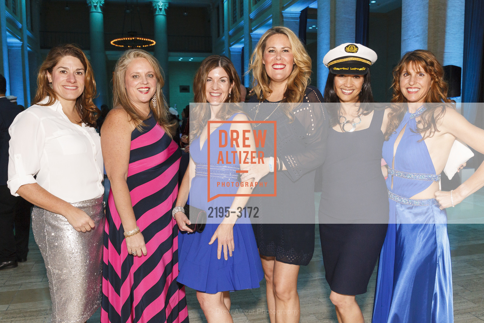 Marney Parker, Debbie Lopker, Heidi Smith, Lisa Putnam, Dominique Kim, Karen Reyna, St. Francis Foundation's White Caps & Night Caps 2017, Benetly Reserve. 301 Battery Street United States, Photo #2195-3172 Marney Parker, Debbie Lopker, Heidi Smith, Lisa Putnam, Dominique Kim, Karen Reyna, Photo #2195-3172