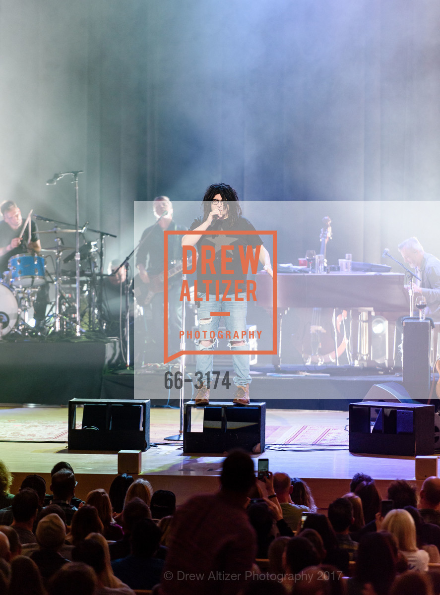 Adam Duritz, COPPOLA WINERY For The Love Of Sonoma Fire Relief Benefit Concert with Counting Crows, Sonoma State University’s Green Music Center, November 18th, 2017, Photo #66-3174 Adam Duritz, Photo #66-3174