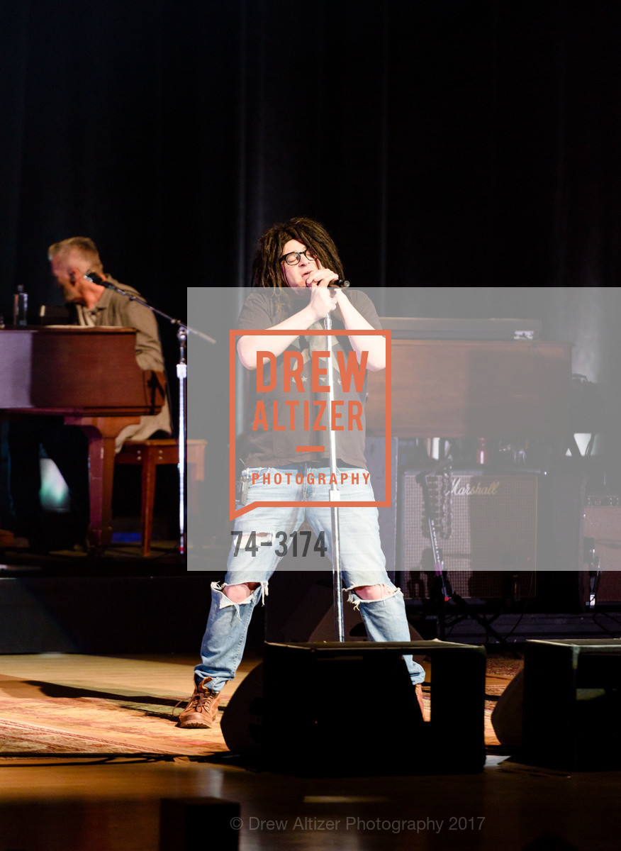 Adam Duritz, COPPOLA WINERY For The Love Of Sonoma Fire Relief Benefit Concert with Counting Crows, Sonoma State University’s Green Music Center, November 18th, 2017, Photo #74-3174 Adam Duritz, Photo #74-3174