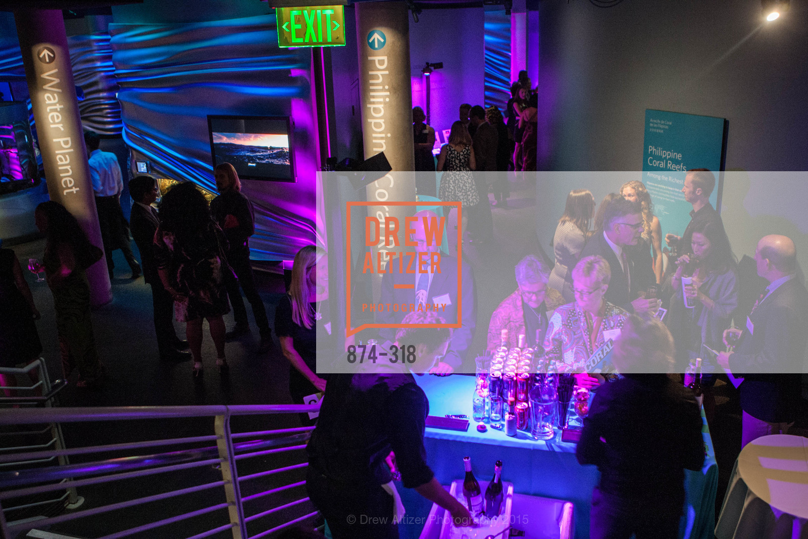 Atmosphere, Coral Reef Alliance at the California Academy of Sciences, Academy of Sciences, September 26th, 2015,Drew Altizer, Drew Altizer Photography, full-service agency, private events, San Francisco photographer, photographer california