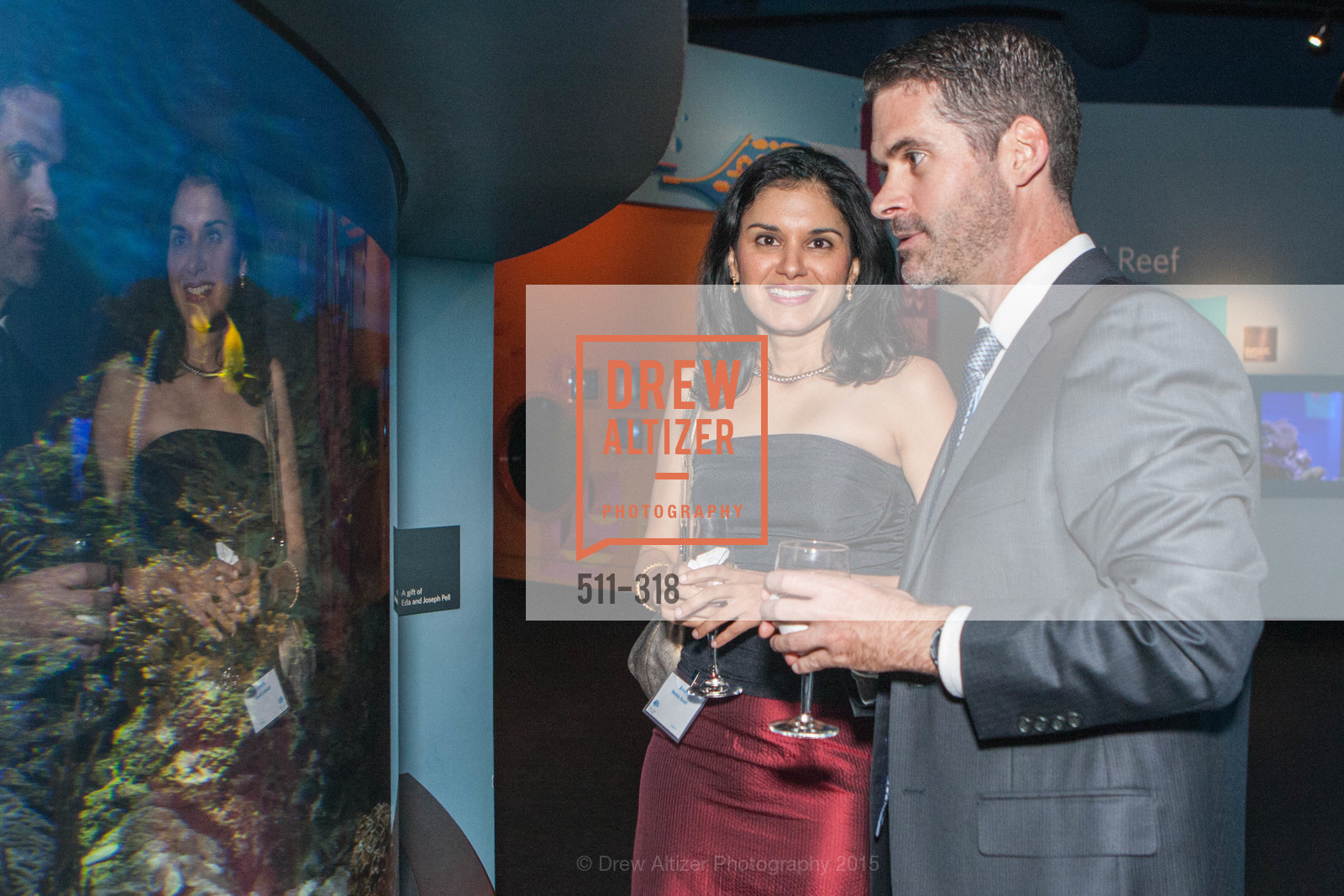 Avani Mehta Sood, Michael Webster, Coral Reef Alliance at the California Academy of Sciences, Academy of Sciences, September 26th, 2015,Drew Altizer, Drew Altizer Photography, full-service agency, private events, San Francisco photographer, photographer california