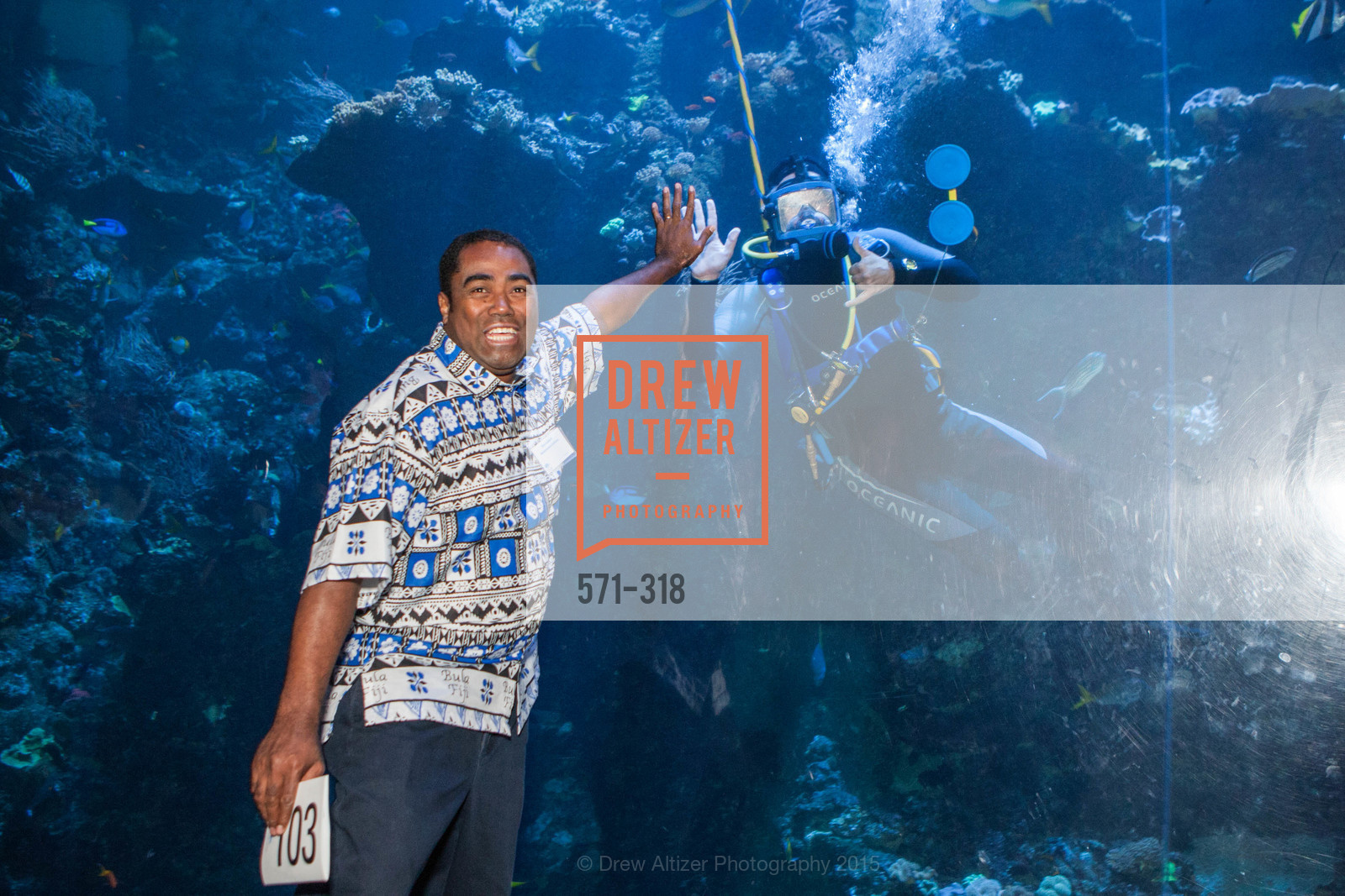 Sevuloni Baleinakorodawa, Coral Reef Alliance at the California Academy of Sciences, Academy of Sciences, September 26th, 2015,Drew Altizer, Drew Altizer Photography, full-service agency, private events, San Francisco photographer, photographer california