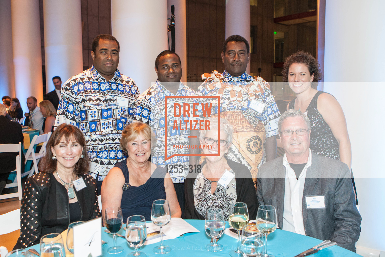 Elizabeth Wagner, Sevuloni Baleinakorodawa, Didi Dulunaqio, Ginger Tolonen, Paulo Kolikata, Sarah Eminhizer, Jim Tolonen, Coral Reef Alliance at the California Academy of Sciences, Academy of Sciences, September 26th, 2015,Drew Altizer, Drew Altizer Photography, full-service agency, private events, San Francisco photographer, photographer california