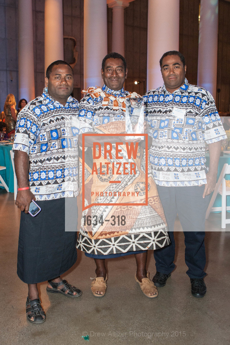 Didi Dulunaqio, Paulo Kolikata, Sevuloni Baleinakorodawa, Coral Reef Alliance at the California Academy of Sciences, Academy of Sciences, September 26th, 2015,Drew Altizer, Drew Altizer Photography, full-service event agency, private events, San Francisco photographer, photographer California