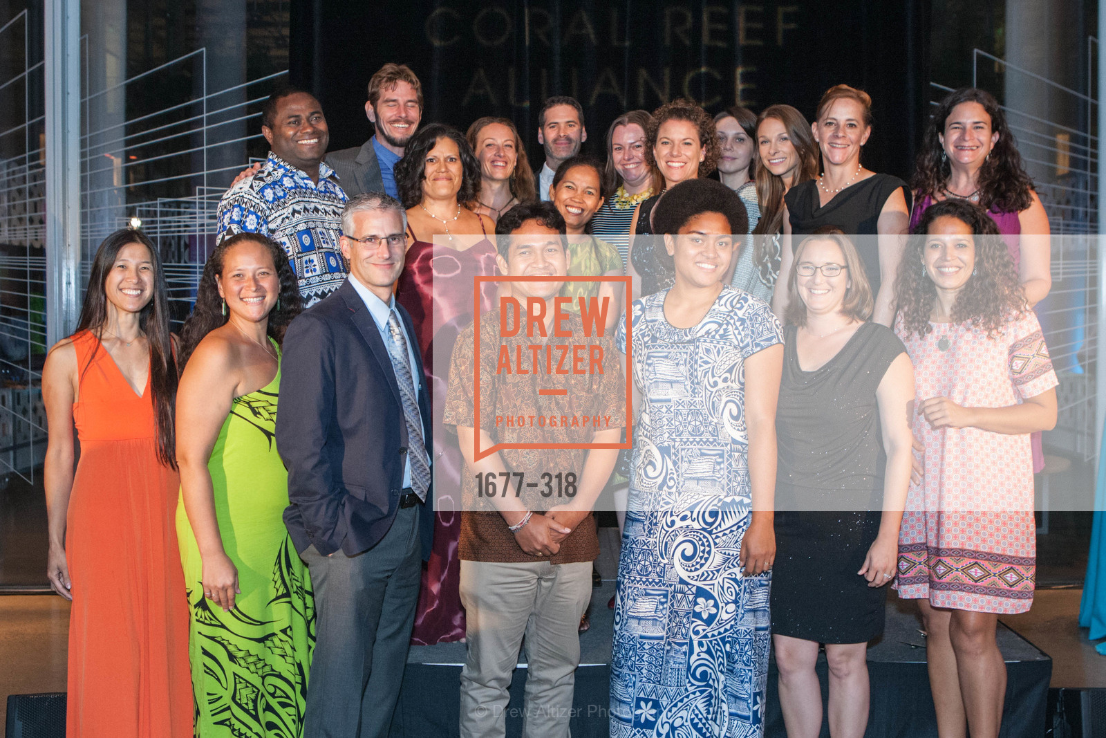 Alice Ng, Chana Ane, Didi Dulunaqio, Jason Vasques, Wesley Crile, Erica Perez, Jos Hill, Jaya Ratha, Veronica Niken, Michael Webster, Madhavi Colton, Sarah Eminhizer, Alisi Rabukawaqa, Monique Willms, Juliane Diamond, Gwendolyn Tornatore, Marissa Stein, Jennifer Myton, Pamela Ortega, Coral Reef Alliance at the California Academy of Sciences, Academy of Sciences, September 26th, 2015,Drew Altizer, Drew Altizer Photography, full-service agency, private events, San Francisco photographer, photographer california