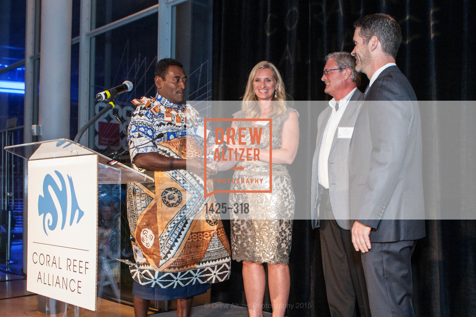 Paulo Kolikata, Kristine Billeter, Jim Tolonen, Michael Webster, Coral Reef Alliance at the California Academy of Sciences, Academy of Sciences, September 26th, 2015,Drew Altizer, Drew Altizer Photography, full-service agency, private events, San Francisco photographer, photographer california