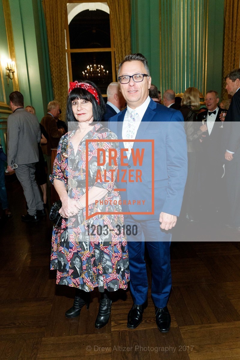 Rita Ryack, Michael Griffo, SF Opera's Girls of the Golden West World Pemiere and Cast Party, War Memorial House. 301 Van Ness Ave, November 21st, 2017, Photo #1203-3180 Rita Ryack, Michael Griffo, Photo #1203-3180