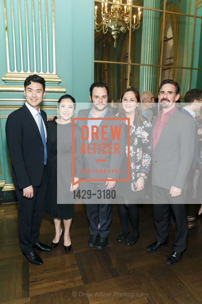 Paul Han, Hye Jung Lee, Paul Appleby, Jacqueline Appleby, Kai Brothers, SF Opera's Girls of the Golden West World Pemiere and Cast Party, War Memorial House. 301 Van Ness Ave, Photo #1429-3180 Paul Han, Hye Jung Lee, Paul Appleby, Jacqueline Appleby, Kai Brothers, Photo #1429-3180