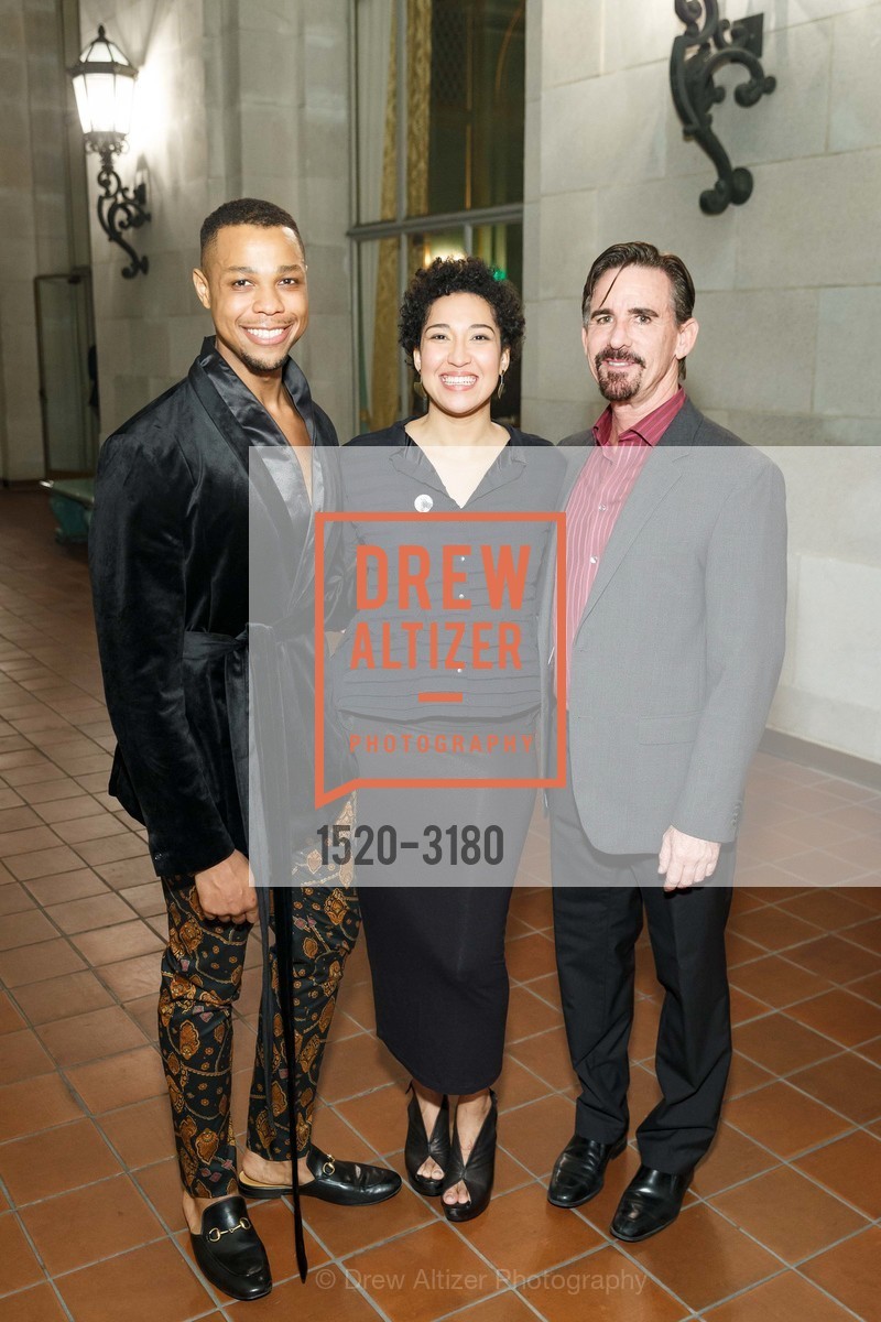 Davone Tines, Julia Bullock, SF Opera's Girls of the Golden West World Pemiere and Cast Party, War Memorial House. 301 Van Ness Ave, Photo #1520-3180 Davone Tines, Julia Bullock, Photo #1520-3180