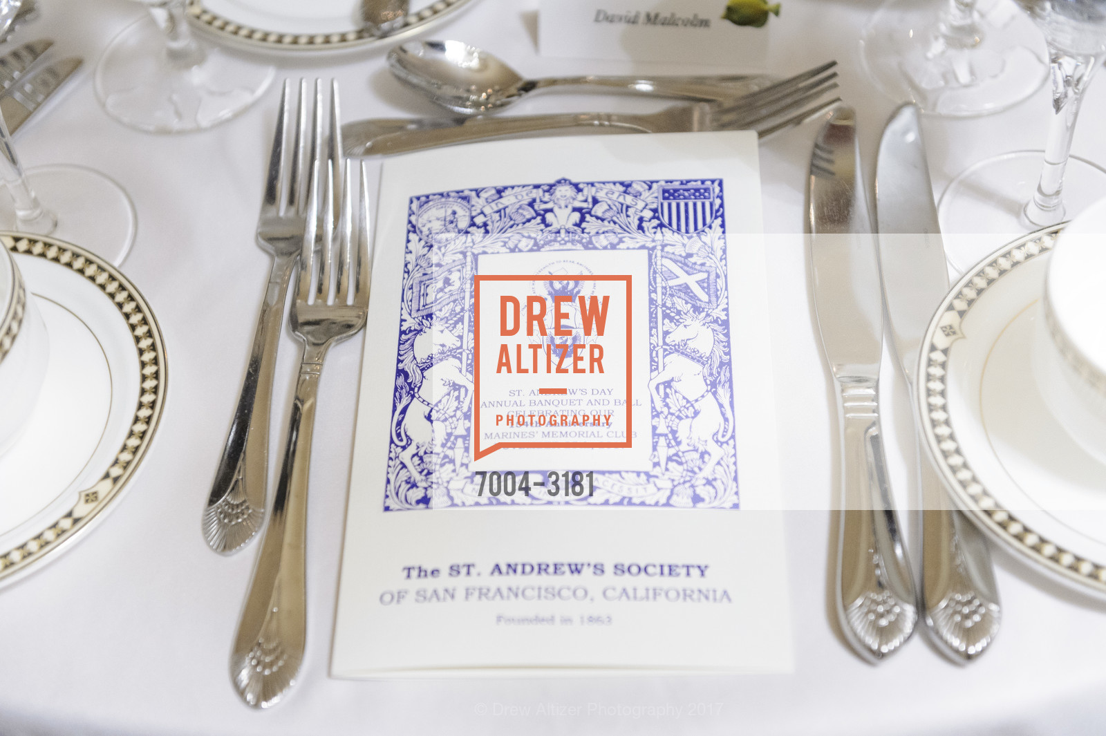 Atmosphere, St Andrew's Society of San Francisco 154th Annual Banquet & Ball, Marines' Memorial Club. 609 Sutter St, November 25th, 2017, Photo #7004-3181 Atmosphere, Photo #7004-3181