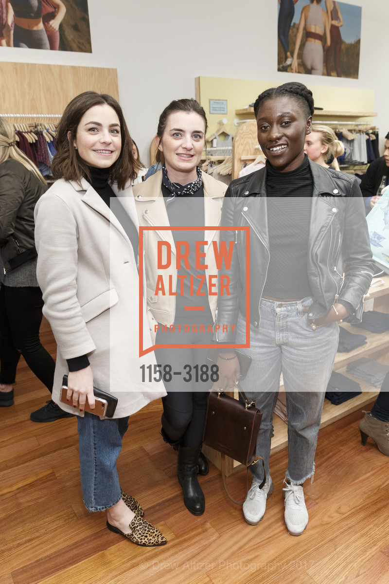 Liana O Brien With Mariel And Zeyna Sy Outdoor Voices Opening Party