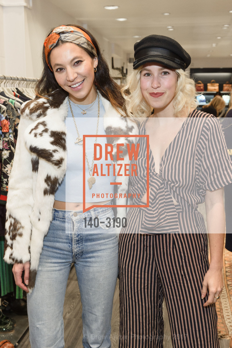 Amy Lezin, Anna-Alexia Basile, The RealReal Pop Up Opening Party, The RealReal Pop Up Shop. 222 Stockton Street, November 30th, 2017, Photo #140-3190 Amy Lezin, Anna-Alexia Basile, Photo #140-3190