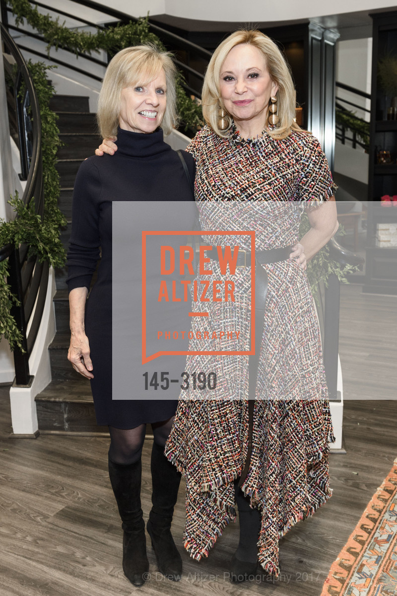 Ann Winblad, Julie Wainwright, The RealReal Pop Up Opening Party, The RealReal Pop Up Shop. 222 Stockton Street, November 30th, 2017, Photo #145-3190 Ann Winblad, Julie Wainwright, Photo #145-3190