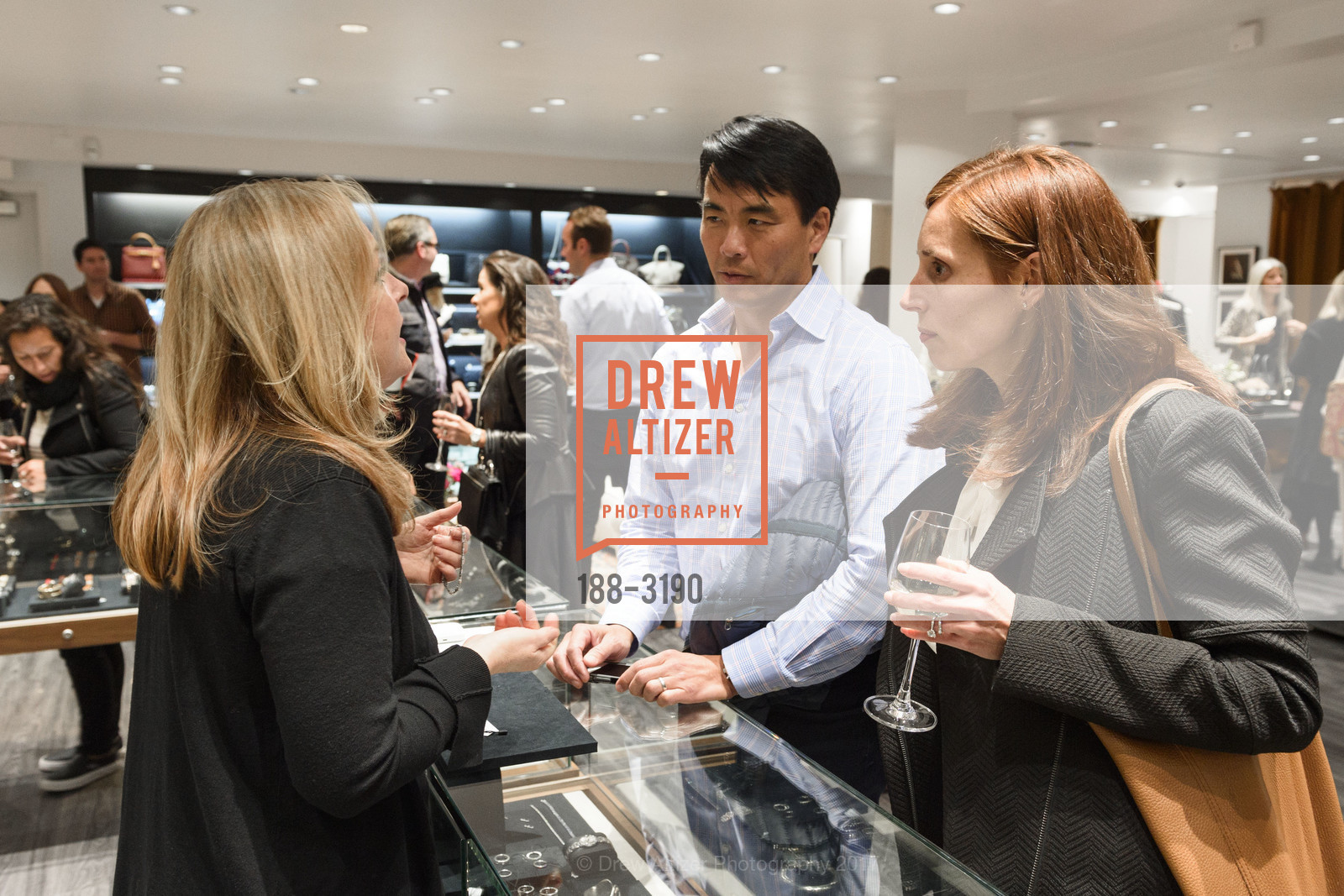 Atmosphere, The RealReal Pop Up Opening Party, The RealReal Pop Up Shop. 222 Stockton Street, November 30th, 2017, Photo #188-3190 Atmosphere, Photo #188-3190