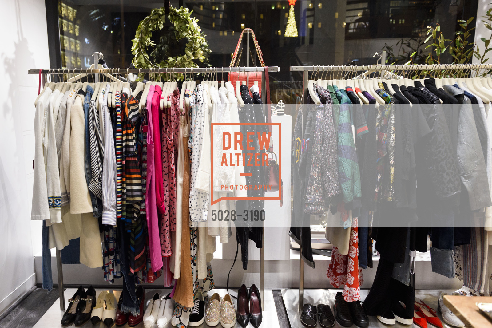 Atmosphere, The RealReal Pop Up Opening Party, The RealReal Pop Up Shop. 222 Stockton Street, November 30th, 2017, Photo #5028-3190 Atmosphere, Photo #5028-3190
