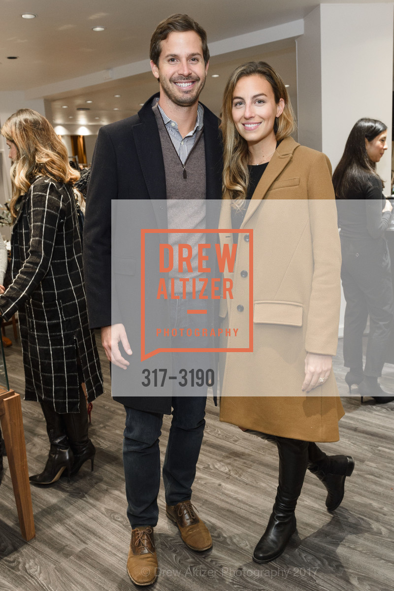 Paul Huelskamp, Reny Huelskamp, The RealReal Pop Up Opening Party, The RealReal Pop Up Shop. 222 Stockton Street, November 30th, 2017, Photo #317-3190 Paul Huelskamp, Reny Huelskamp, Photo #317-3190