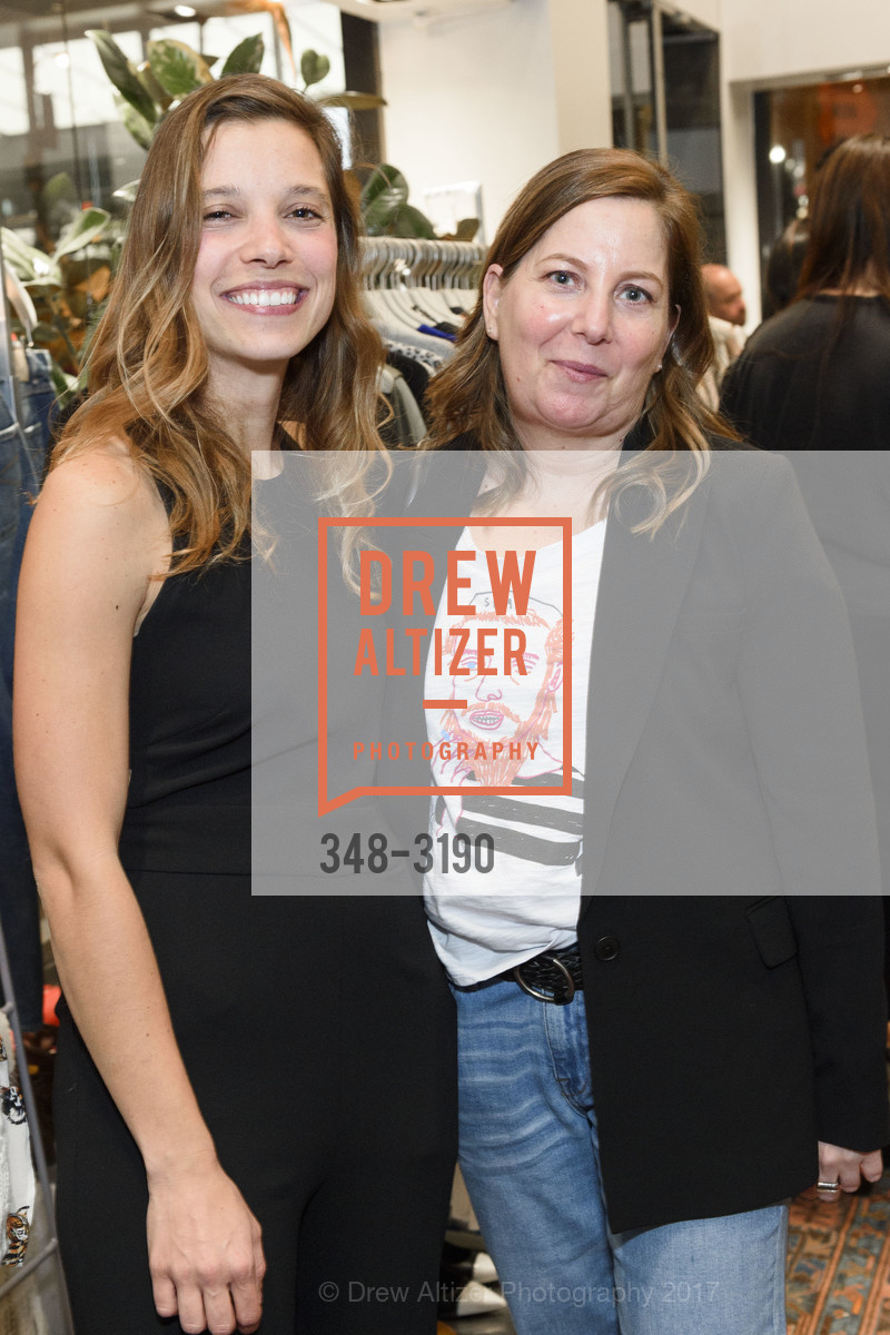 Ekin Kalayci, Gail Goldberg, The RealReal Pop Up Opening Party, The RealReal Pop Up Shop. 222 Stockton Street, November 30th, 2017, Photo #348-3190 Ekin Kalayci, Gail Goldberg, Photo #348-3190