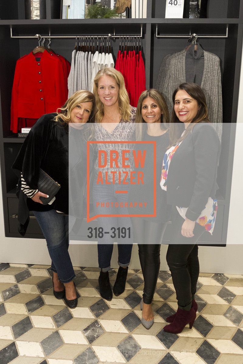 Kristi Argo, Rebecca Bogue, Michelle Malone, Yasmin Dastmalchi, Banana Republic x Baxter of California Pop Up Party, Banana Republic. 256 Grant Avenue, November 30th, 2017, Photo #318-3191 Kristi Argo, Rebecca Bogue, Michelle Malone, Yasmin Dastmalchi, Photo #318-3191